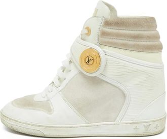 Louis Vuitton &Eacute;pi Leather sneakers - White