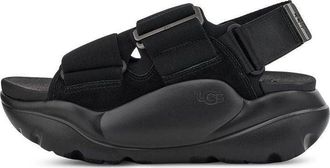 UGG (WMNS) UGG LA Street Sandal Suede Black 1137413-BLK