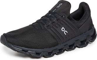 On Mens Cloud 5 Textile Synthetic Black White Trainers 11 UK