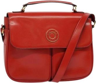 Celine Pre-owned Handbags, female, Red, Size: ONE SIZE Pre-owned Leather Handbag