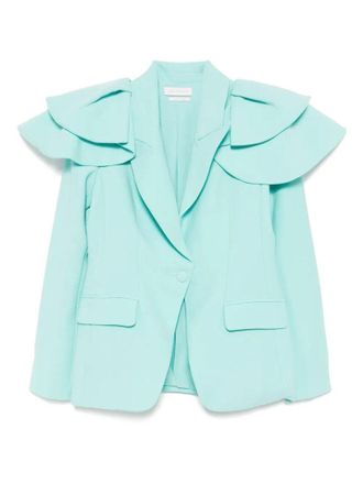Saiid Kobeisy Ruffled Tailored Jacket