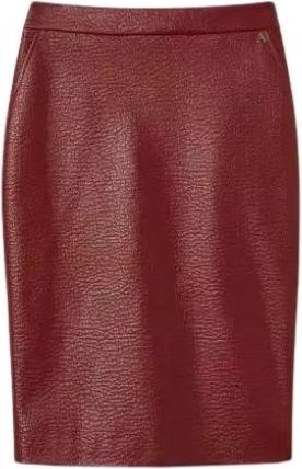 Twinset Rokken, Dames, Rood, S, Actitude Longuette Rok