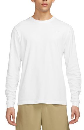 Nike Dri-FIT Primary Long Sleeve T-Shirt in 100 White/white at Nordstrom, Size Xx-Large