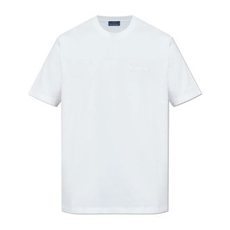 Paul & Shark T-shirt with embroidered logo - male - Paul & Shark - T-Shirts - White - 2XL - Tops