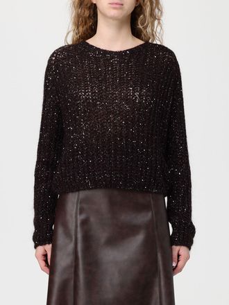 Kaos Maglia in misto lana di paillettes Kaos