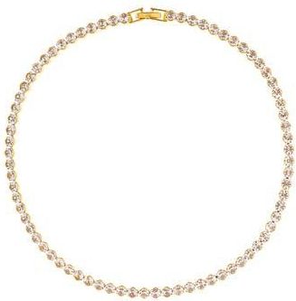 Rivka Friedman Cubic Zirconia Tennis Necklace in Gold /Cubic Zirconia at Nordstrom Rack