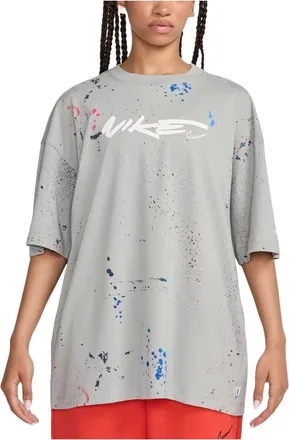 Nike (WMNS) Nike Sportswear Breaking Oversized T-shirt Asia Sizing Grey FZ0284-042
