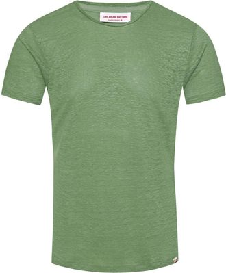 Orlebar Brown Ob-T T-shirt - men - Linen/Flax - M - Green