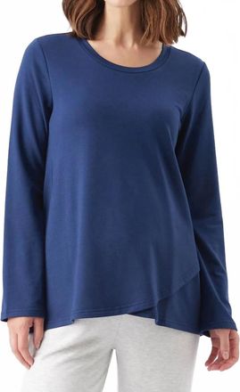 Ripe Hailey Nursing Top In Navy