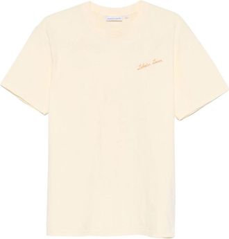 Maison Labiche Patureau T-shirt - Heren - T-shirts - Geel - S - Katoen - Tops