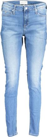 Calvin Klein Dames, Jeans, Blauw, Maat: W26 L32 Denim