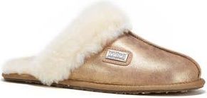 Australia Luxe Genuine Shearling Mule in Antique Gold at Nordstrom Rack, Size X-Small M
