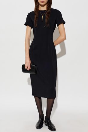 Jil Sander Sleeveless Dress, Womens, Black
