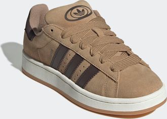 adidas Sneaker ADIDAS ORIGINALS CAMPUS 00S, Damen, Gr. 38,5, cardboard, sanftes wei&szlig;, schwarz braun, Leder, Schuhe Sneaker