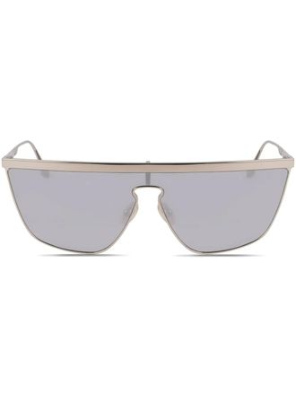 Victoria Beckham shield-frame sunglasses - Silver