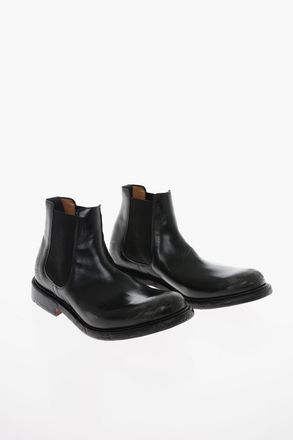 Churchs Stivaletti Chelsea WELLS in Pelle Effetto Vissuto Churchs
