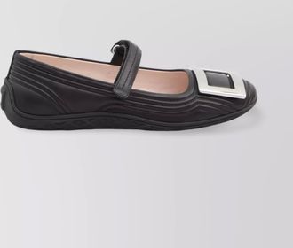 Roger Vivier low mary jane ballerinas in leather
