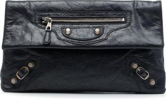 Balenciaga Pre-owned Balenciaga Lambskin Motocross Giant 12 Envelope Clutch Ladies 8UVVLH0ELRNU67GN