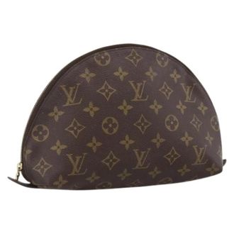 Louis Vuitton Pre-owned Cosmetic Pouch - Dames - Vintage Tassen - Bruin - ONE Size - Vintage