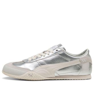 Puma (WMNS) PUMA Bella UT Leather Silver White 402186-06