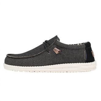Hey Dude Mens Wally Eco Sox Shoe In Sox Charcoal