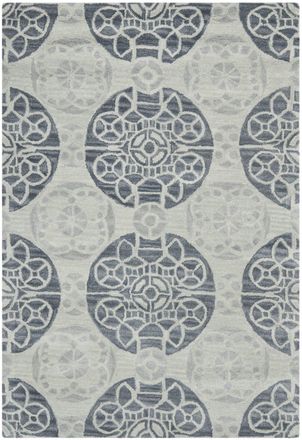Safavieh Alfombra lana grigio/blu 122 x 183 cm