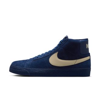 Nike Mens Nike SB Zoom Blazer Mid Skate Shoes in Blue | IO0667-400