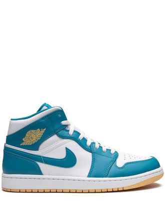 Nike Jordan Sneakers Air Jordan 1 Mid Aquatone - Blu
