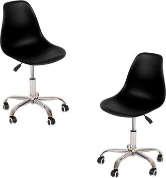 Regalos Miguel Packs Sillas - Pack 2 Sillas Dicron - Negro