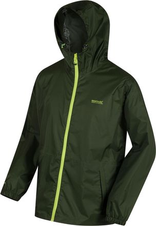 Regatta Pack-it III Waterproof Jacket Mens - pac a mac - raincoat - hiking, running, cycling, travel, golf zip lightweight windproof rain men - packable, RMW2