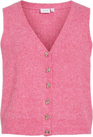 Vila Mouwloos vest met v-hals