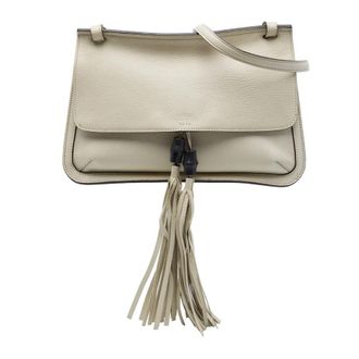 Gucci Pre-owned Gucci Medium Leather Bamboo Daily Crossbody Ladies ZZQBK9P0XROB6E0H