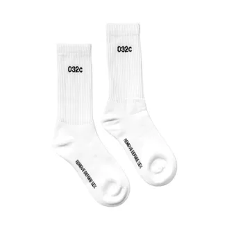 032c Socks, male, White, Size: M Remove Before Sex Socks