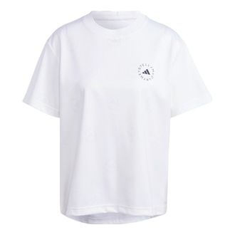 adidas (WMNS) adidas by Stella McCartney TrueCasuals Regular Sportswear T-Shirts White HS4244
