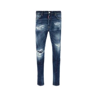 Dsquared2 Hombre, Vaqueros, Azul, Talla: 2XL