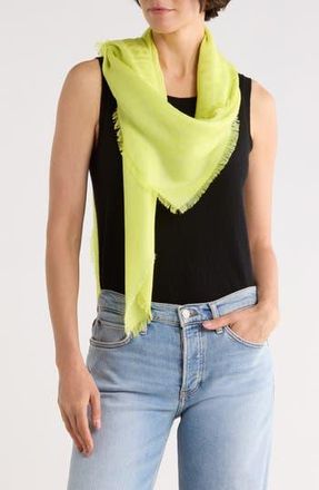 Longchamp Scarf in Neon Yellow at Nordstrom Rack