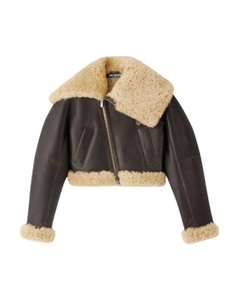 Jacquemus Dark Brown Cropped Jacket