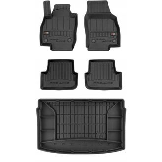 OEM Set Alfombrillas De Goma 3d Vw Polo 6 Hb Desde 2017