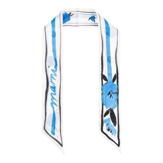 Marni Silky Scarves, female, Multicolor, Size: ONE SIZE Silk Scarf