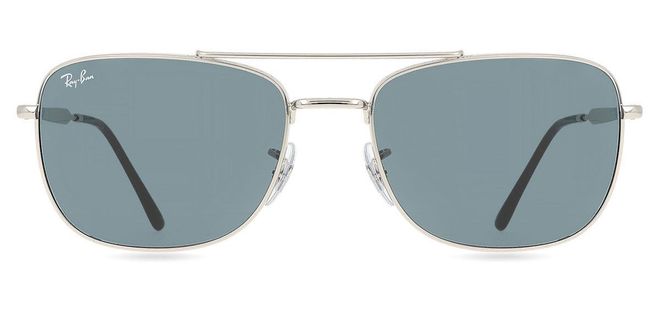 RB3755 003/R5 Mens Sunglasses Silver Size 59