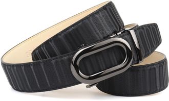 Anthoni Crown Lederg&uuml;rtel ANTHONI CROWN, Damen, Gr. 75, schwarz, Rindsleder, G&uuml;rtel Lederg&uuml;rtel