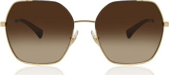 Ralph Lauren RA4138 900413 Womens Sunglasses Gold Size 58