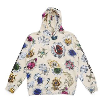 SUPREME Jewels Hooded Sweatshirt Cream SUP-FW18-487