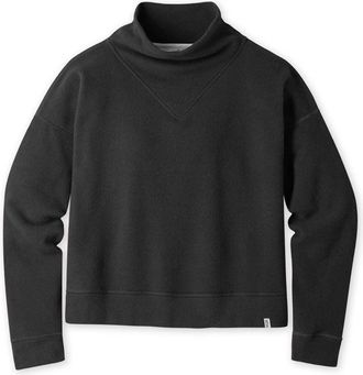 Stio | Womens Turpin Fleece Mockneck Top, Size Extra Small in Abyss