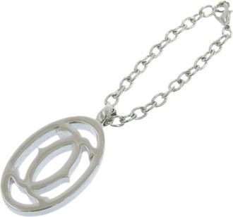 Cartier Pre-owned Metal key-holders - unisex - Vintage Accessoires - Grijs - ONE Size - Vintage