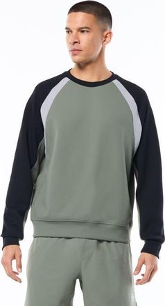 Sergio Tacchini Sportivo Crewneck in Agave Green at Nordstrom, Size Xxx-Large