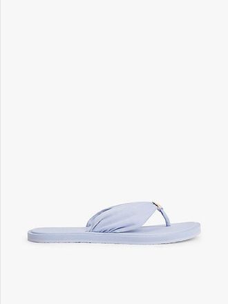Tommy Hilfiger TH Monogram Plaque Flip-Flops