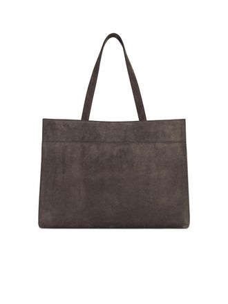Khaite Crosby Wildleder-Kakao-Tasche