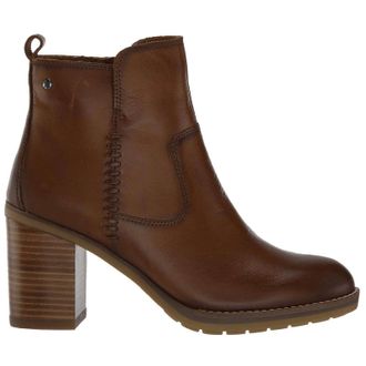 Pikolinos Pompeya W9T Leather Womens Ankle Boots - Cuero - Size:UK 5-5.5