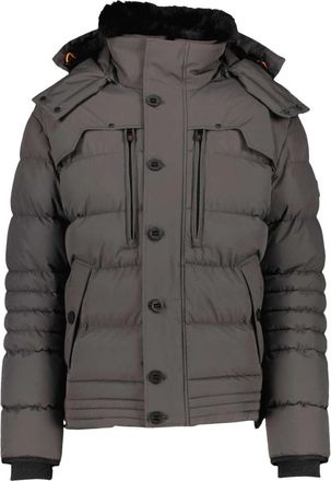 Wellensteyn Stardust Jacket - Heren - Gewatteerde jassen - Grijs - S - Leer - Jassen